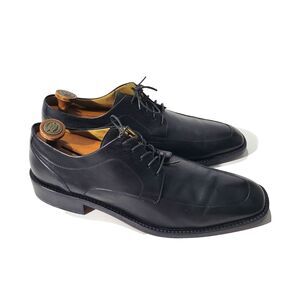 Cole Haan  Collection Mens Lace Up Dress Shoes Black Sz 12 M made in italy